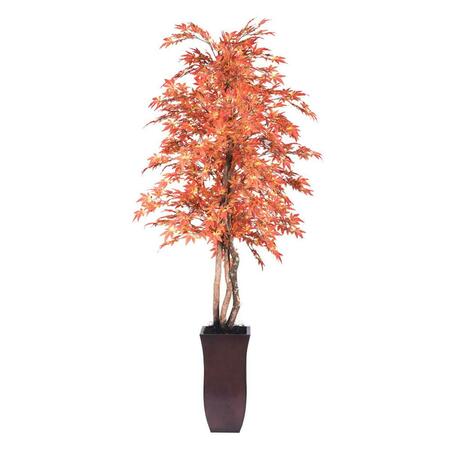VICKERMAN 6 ft. Orange Maple Deluxe Tree TDX3760-07